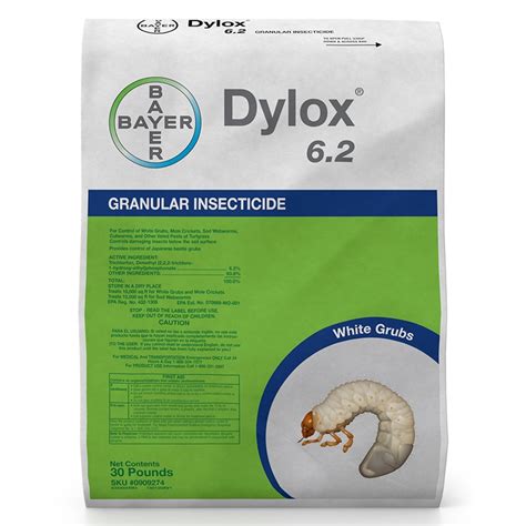 Dylox 6.2 Granular Insecticide Grub Killer